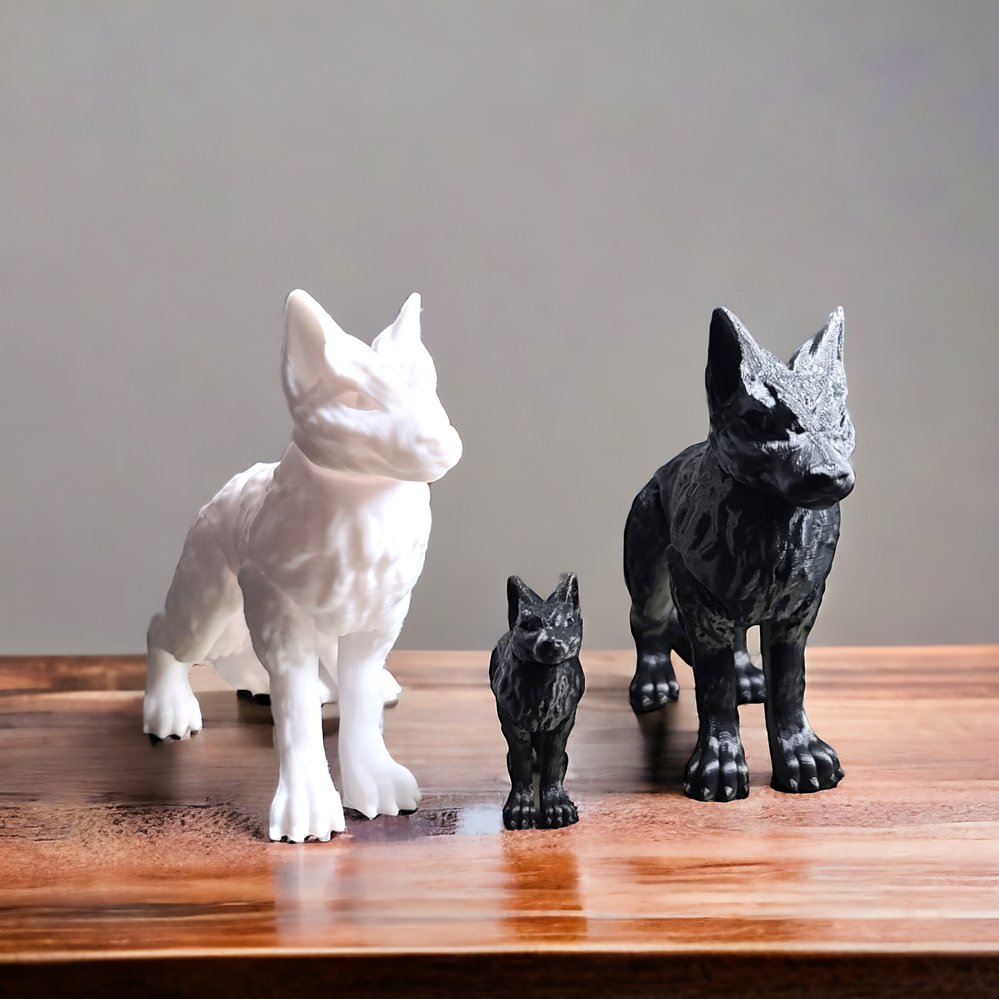 3d print, Realistic wolf, 3d animal, wolf lover, gift for him, kid toys, animal lover, birthday gift, exotic animal