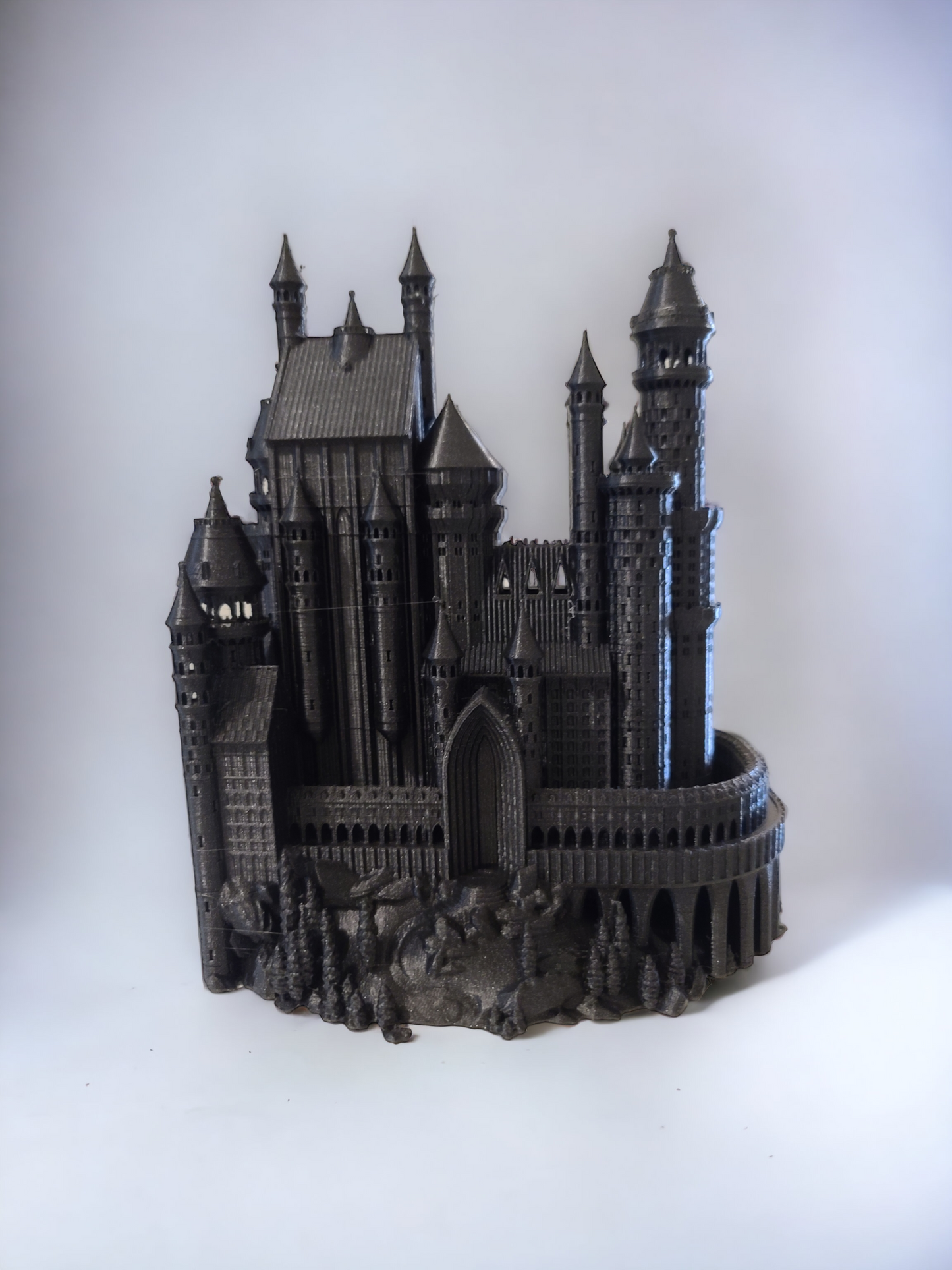 3d print Castle, 3d print architecture, school project, Fairytale gift for her,  Royal figurine, King and Queen decor, history teacher gift