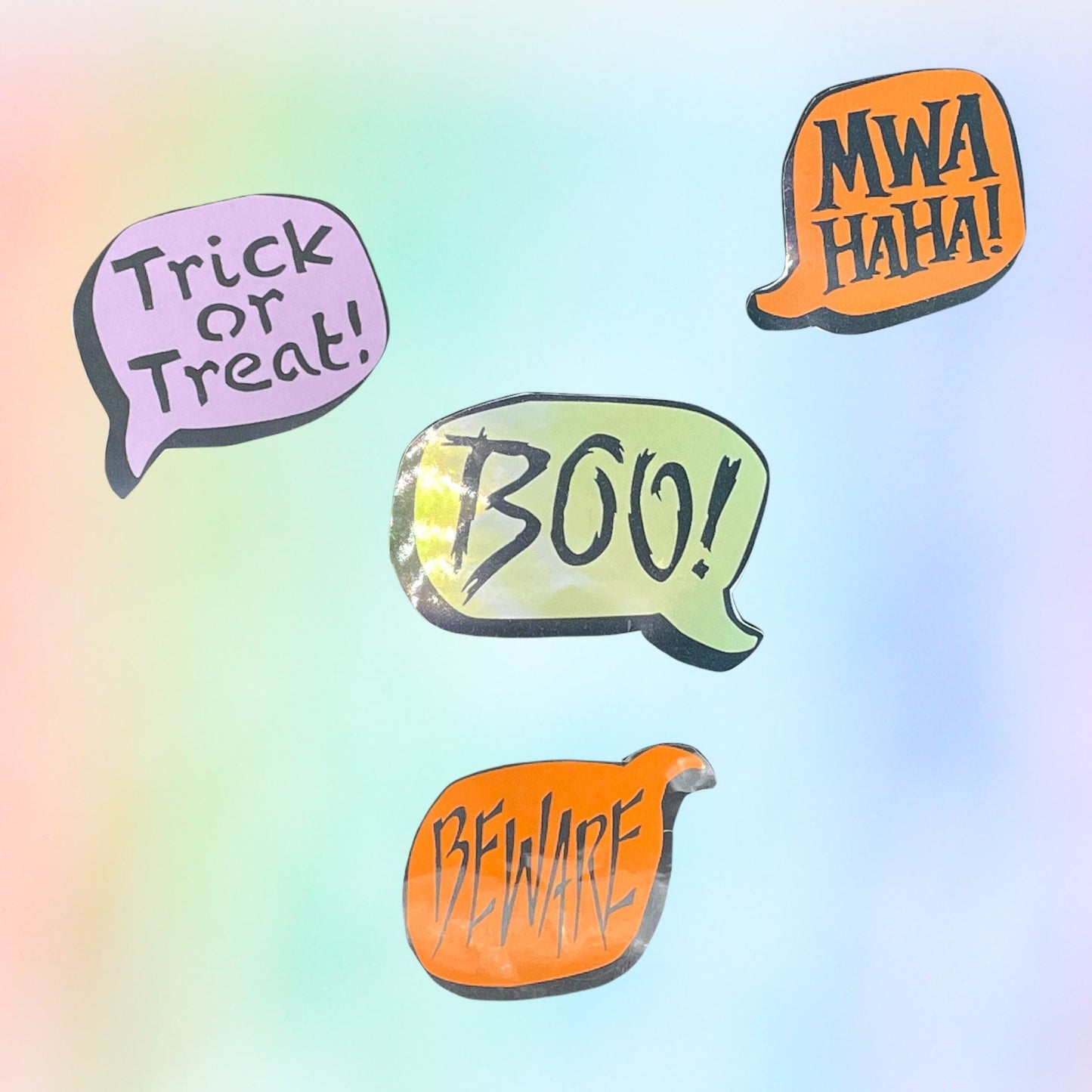 Stickers, Large Halloween comment stickers, Large stickers, Sticker set, Water Bottle stickers, Halloween sticker, Laptop decals