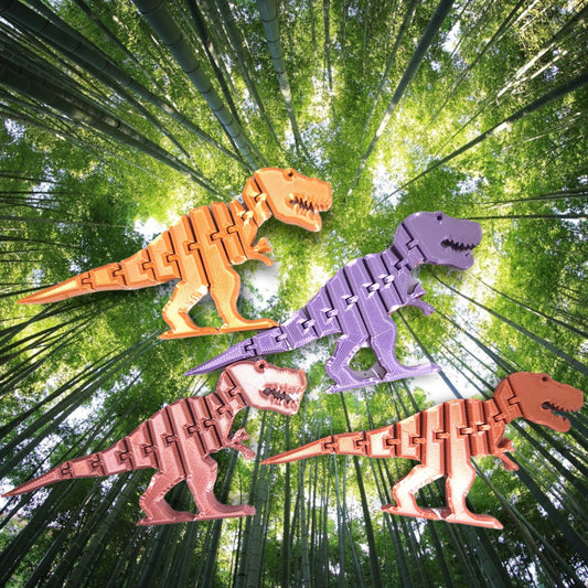 T-Rex dinosaur lover gift, Easter basket stuffers for kids, gift for a child, Glow in the Dark Desk toy for him, child birthday party favor