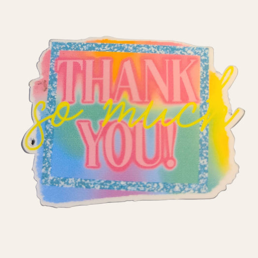 Small business packaging stickers.  Neon thank you stickers, Business branding and packaging material. Teacher recognition sticker pack.