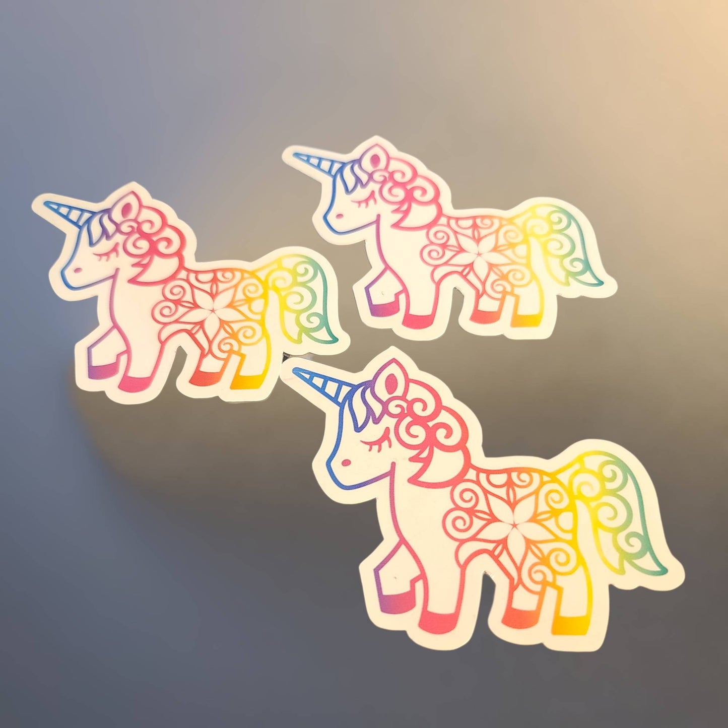 Stickers, Rainbow, Unicorn, Owl, Floral moon, Terrier, Water Bottle stickers, Laptop decal, stocking stuffer, gift for her, gift, girl gift