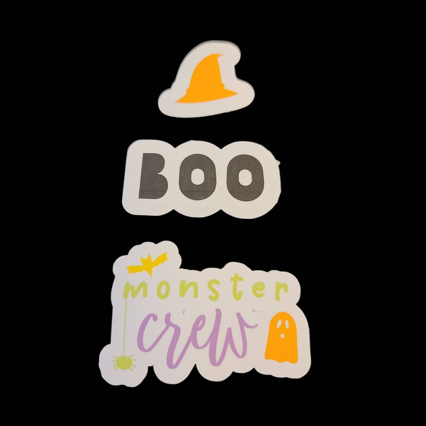 Stickers, Halloween stickers, Monster stickers, Water bottle, Halloween decoration, large stickers, Sticker pack, Sticker set, laptop decal