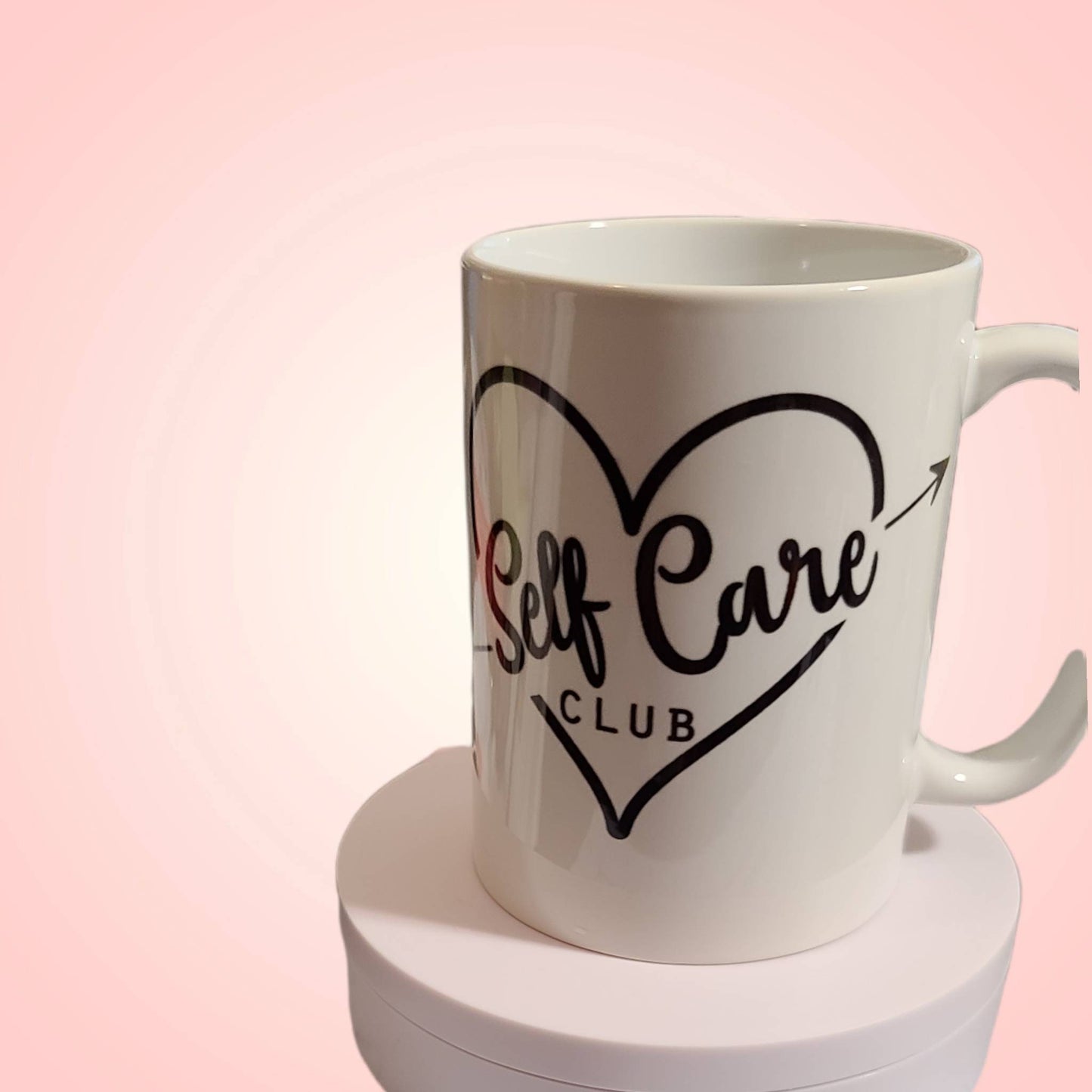 Self-Love ceramic mug. Mug with a daily motivational reminder. Personalized mug for a gift. Self-care drinkware. Coffee cup, tea cup