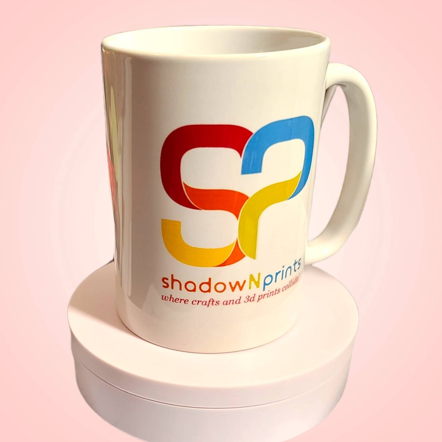 Business logo Mug, Customized business mug, shadowNprints, logo mug, Personalized business coffee cup, branded mug, small business